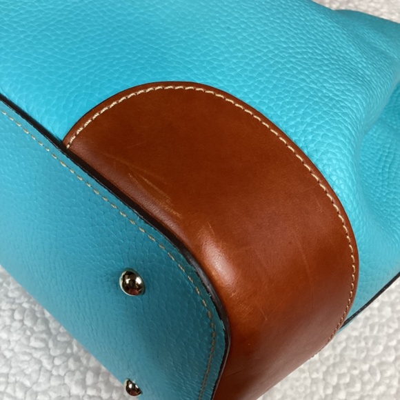 Dooney & Bourke  Calypso Blue Brenna Tote - Picture 6 of 14